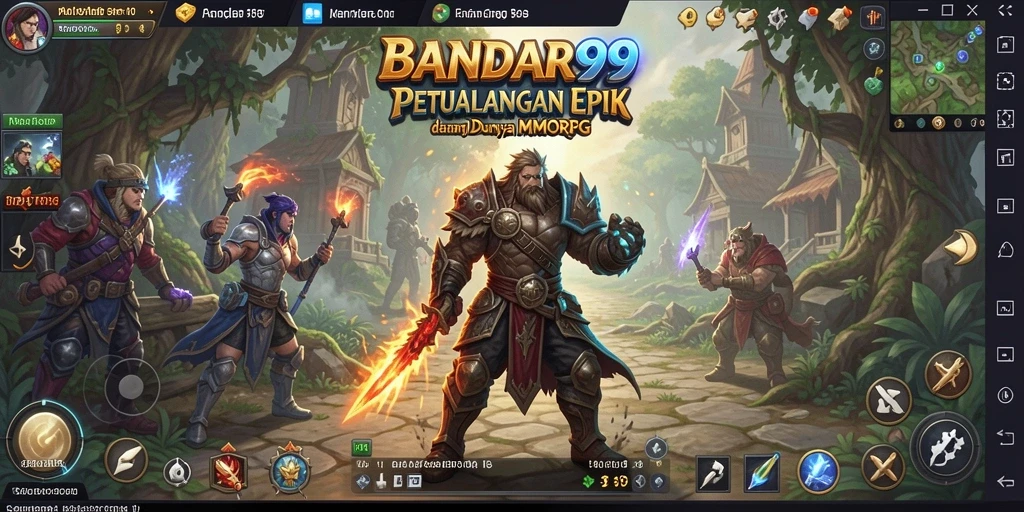 Tampilan gameplay BANDAR99 yang mendebarkan dan penuh aksi.