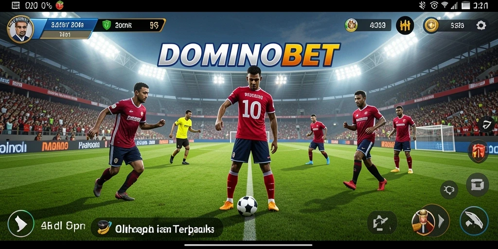 Tampilan gameplay menarik dari DOMINOBET dalam dunia olahraga.