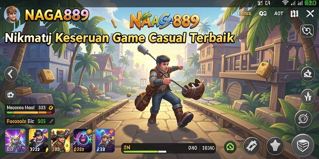 Tampilan gameplay NAGA889 yang seru dan interaktif.