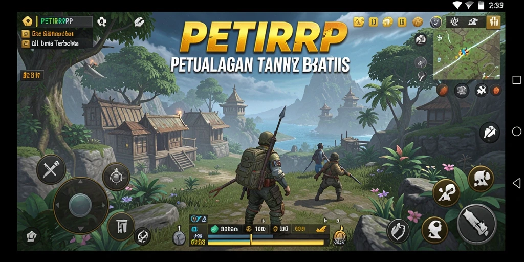 Gambaran menarik dari gameplay Open World PETIRRP.
