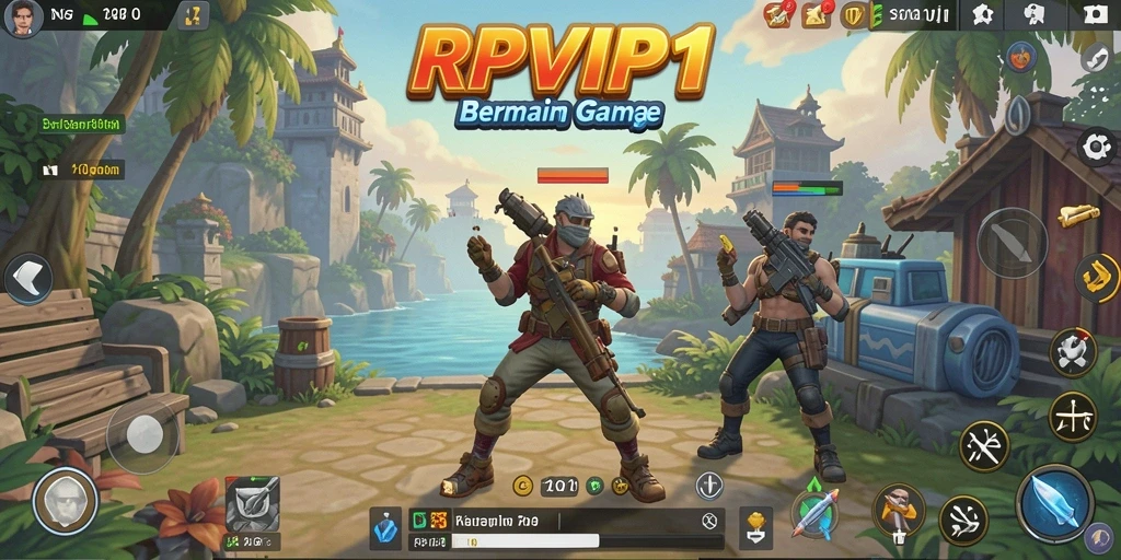 Screenshot gameplay RPVIP1 menampilkan keseruan bermain game Casual.